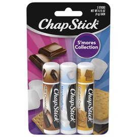 ChapStick S'more Collection - Paquete variado de tubos de bálsamo labial, cuidado de labios, 0.15 onzas (paquete de 3)