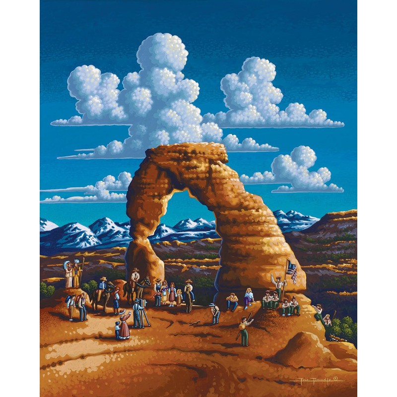 Dowdle Personal Puzzle - Delicate Arch - 210 Piece
