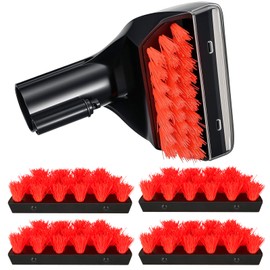 RONGJU Upgraded 5.3 in 1400B Machine Attachments Parts for Bissell Little Green Multi-Purpose Portable Carpet Cleaner 1400B 3353 Series, Tough Stain Brush Tool, 1 Brush, 4 Replacement Brushes