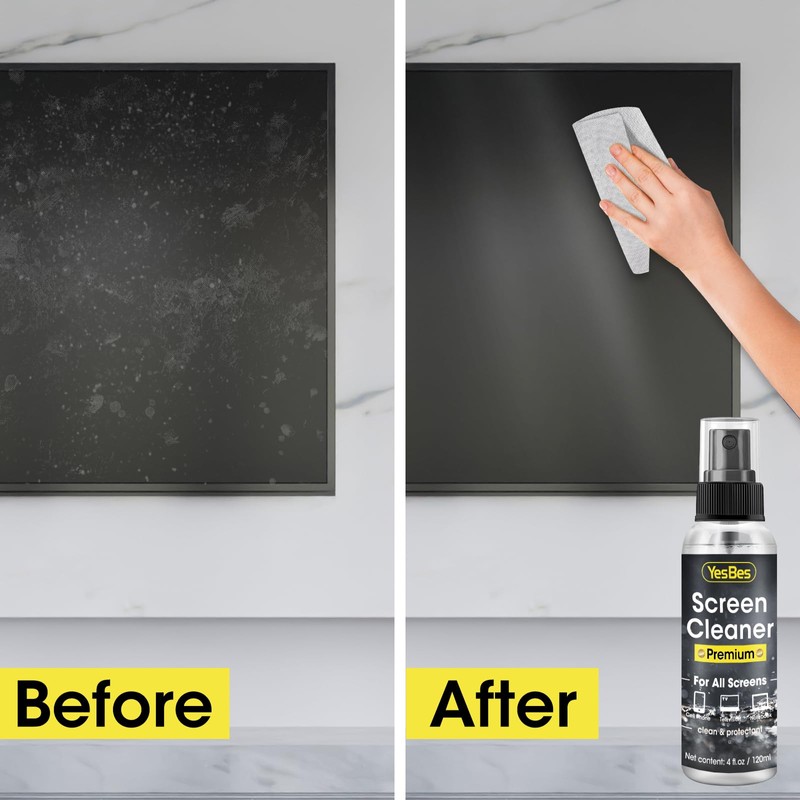Screen Cleaner Spray 16oz (4oz x 4 Pack) - TV