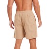 Men's Corduroy Shorts Casual Elastic Waist Drawstring Lightweight Loose Fit