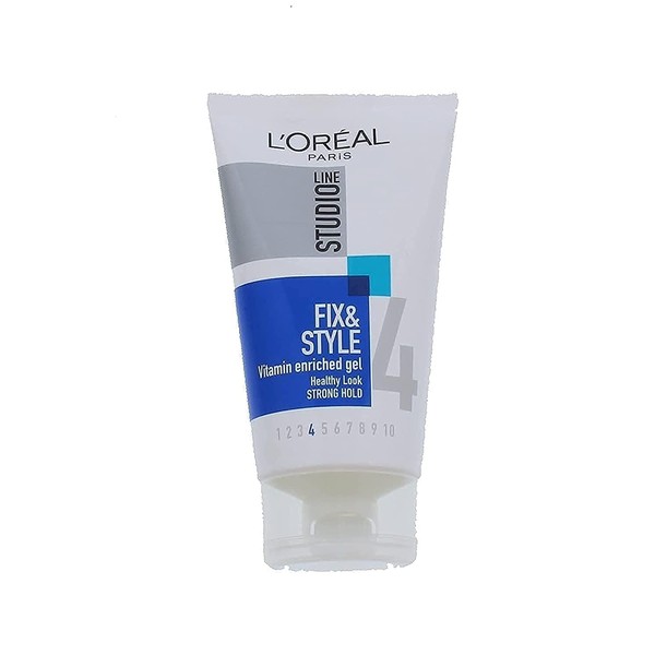 Loreal Studio Line Fix & Style Multi-Vitamin Gel - Very Strong Hold 150ml