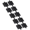 10pcs Walkie Talkie Push Button Battery Lock Hold for Baofeng