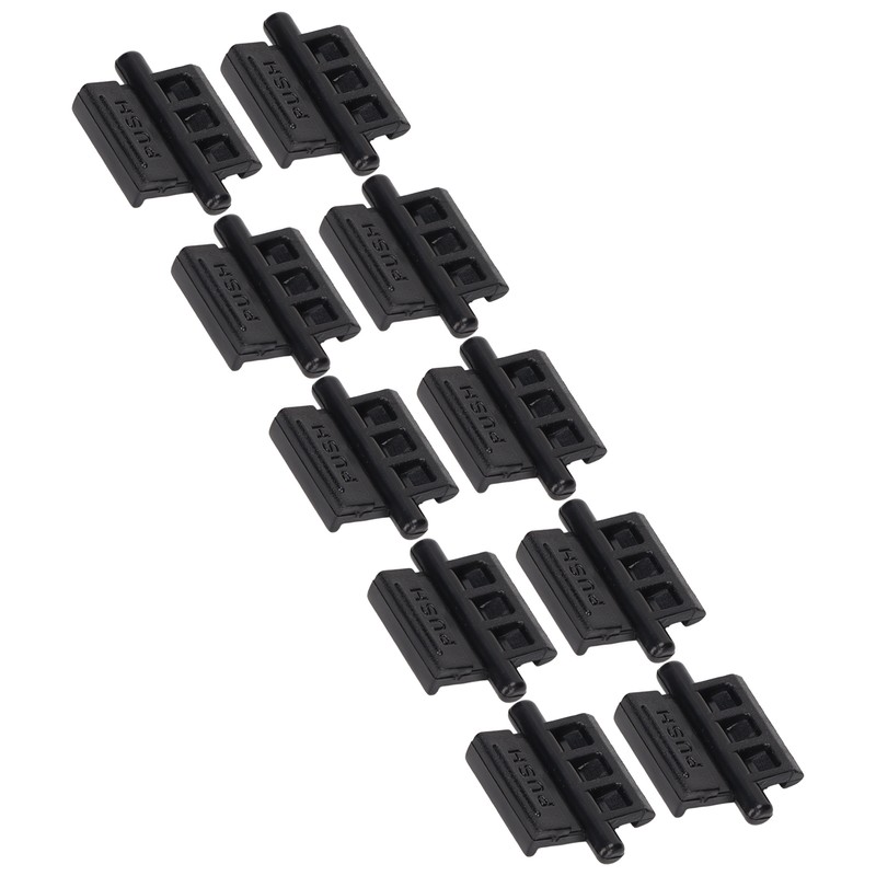 10pcs Walkie Talkie Push Button Battery Lock Hold for Baofeng