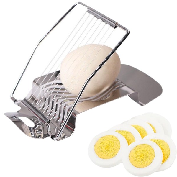 Egg Slicer, Professional Egg Divider Cutting Wires Made of Stainless