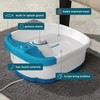 Bubble Mate Foot Spa, Toe Touch Controlled Foot Bath with