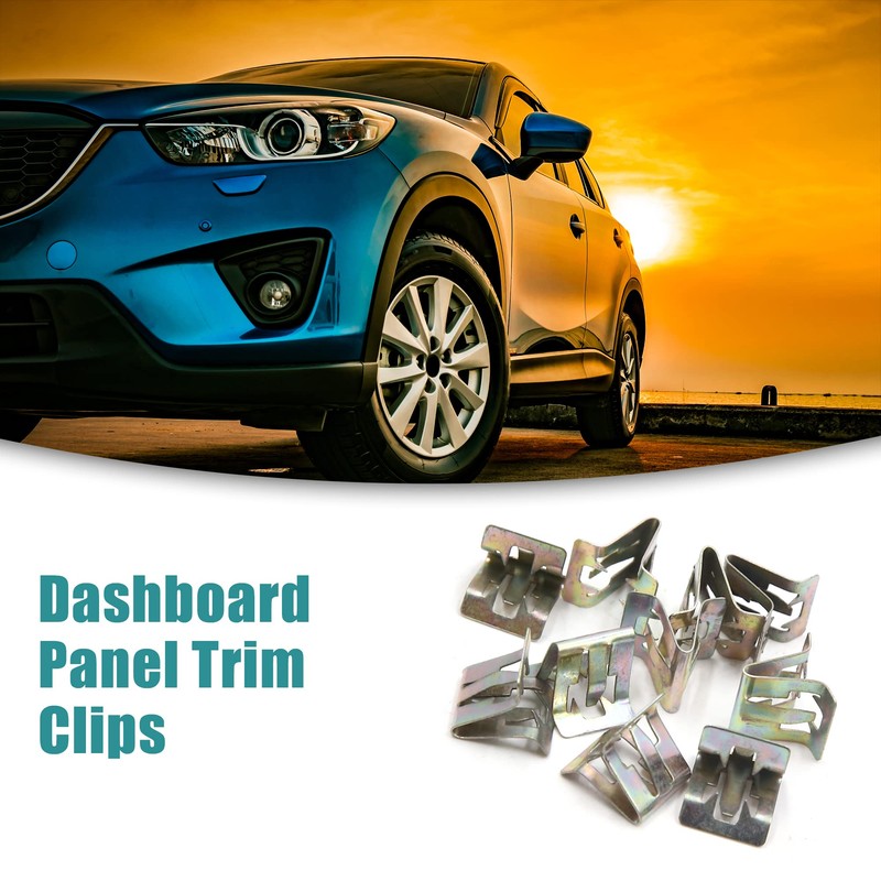 ACROPIX Universal 6mm Hole Rivets Car Interior Dashboard Panel Trim