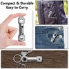 Mini Multi Socket Wrench Package Opener with Pry Bar &