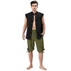 MO GOOD Mens Cosplay Tank Tops, Viking Sleeveless Shirts Pirate