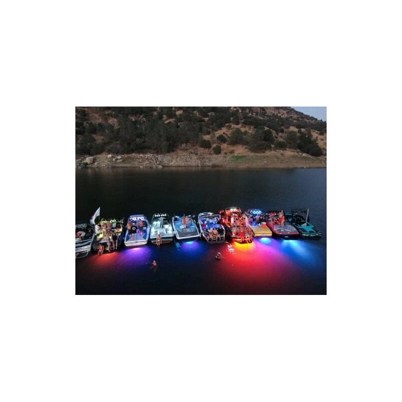 DRC RED RTS LED BOAT DRAIN PLUG LIGHT - MADE
