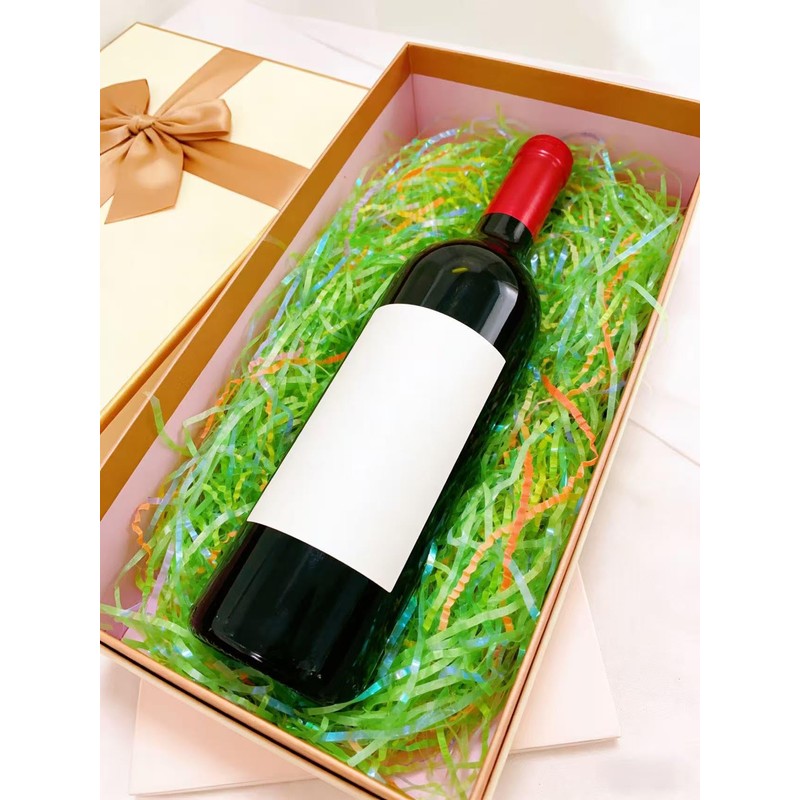 Lridescent Rainbow Easter Grass Crinkle Cut Paper,Raffia Basket Shreds Tissue
