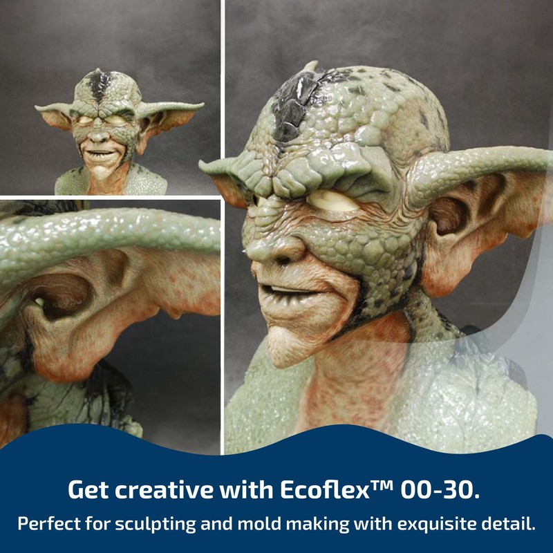 Smooth-On Ecoflex™ 00-30 Super-Soft, Platinum Cure Silicone Rubber - Pint