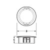 Top Secret 1 1/4" or 1.25" Hole Plug 1-1/4" ID