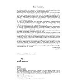 My Favourite Melodies: 14 Selected Pieces. Altblockflöte und Klavier.