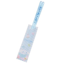 Sanrio 490562 Cinnamorol, Heart Clear Chopsticks, Light Blue