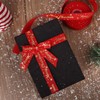 18.2m Merry Christmas Ribbon Roll for Gift Wrapping Grosgrain Wrapping