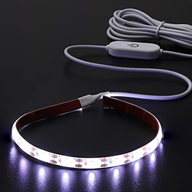 Uonlytech 2 Cinta De Luz Led Tira De Luz Led Blanca Para Coser Tiras De Luces Led Blancas Tira De Luz Para áquina De Coser Tiras De Luz Led Para Coser Barras De Luz Led Cable De Luz Ligero