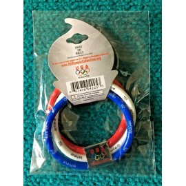 2010 Olympic : U.S. FIGURE SKATING 'Team" WRISTBANDS @ Vancouver, BC