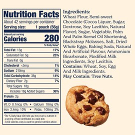 Famous Amos Classic Chocolate Chip Cookies, Bite-Size Cookies, Great for Sharing, 9 oz Resealable Bag