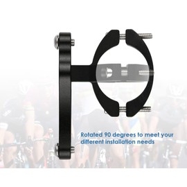 ds. distinctive style Bike Water Bottle Holder Adapter Bicycle Water Bottle Cage Handlebar Mount Clamp