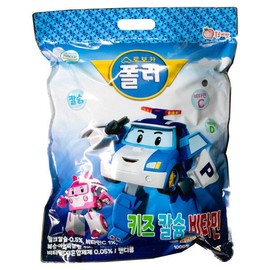 로보카폴리 키즈 칼슘 비타민C 플러스 D 1000정 Robocar Poli Kids Calcium Vitamin C Plus D 1000 Tablets