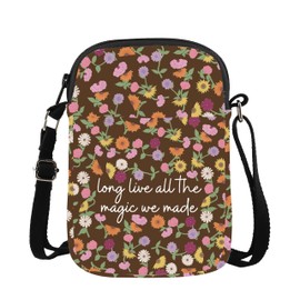 Singer’s Merch Long Live All The Magic We Made Crossbody Bag Singer ERAS Piano Flower Gift Singer Inspirational Gifts (Flower Magic Mini CA)