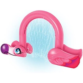 Aspersores para patio, arco de aspersor inflable colorido para niños, inflado fácil y rápido, requiere fijación de manguera, perfecto para verano,