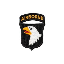 Marlow White AGSU PATCH, 101st Airborne Division (Air Assault, with rocker)