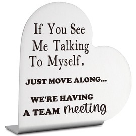 Funny Office Decor for Women Desk Home Office Decor for Women Desk Cute Funny Office Decor Sign for Cubicle Office Decorations for Work Desk Employee Colleague Gift for Coworker Boss Friends AKCW10