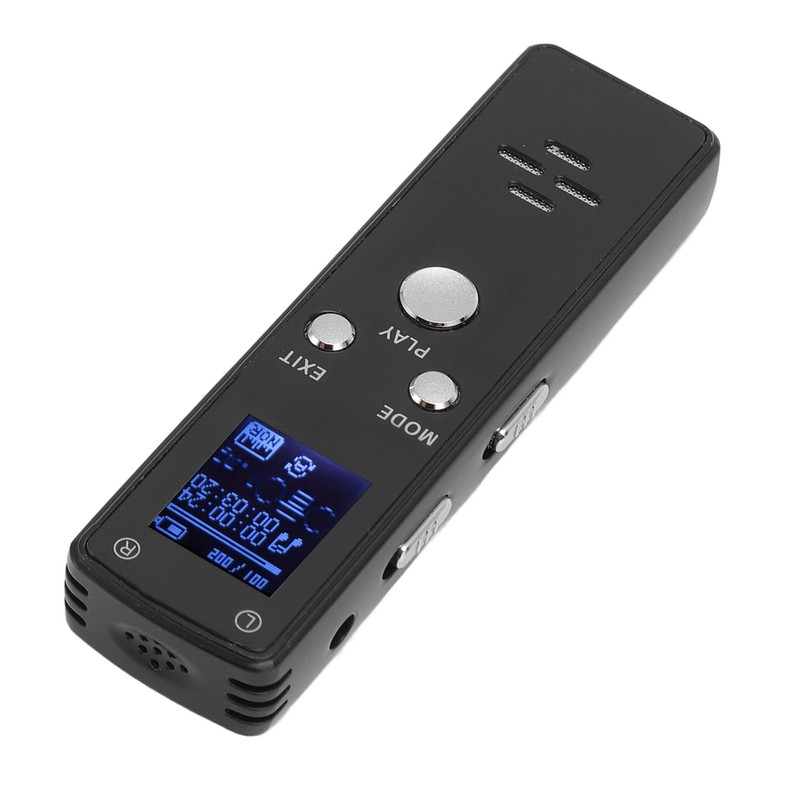 Digital Voice Recorder Noise Reduction 220mAh MP3 Player Recorder Portable