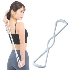 Lodi Fit Stretch Band, Fitness Band, Exercise Tube, Stiff Shoulders, Muscle Training, Stretching, Yoga, Blue