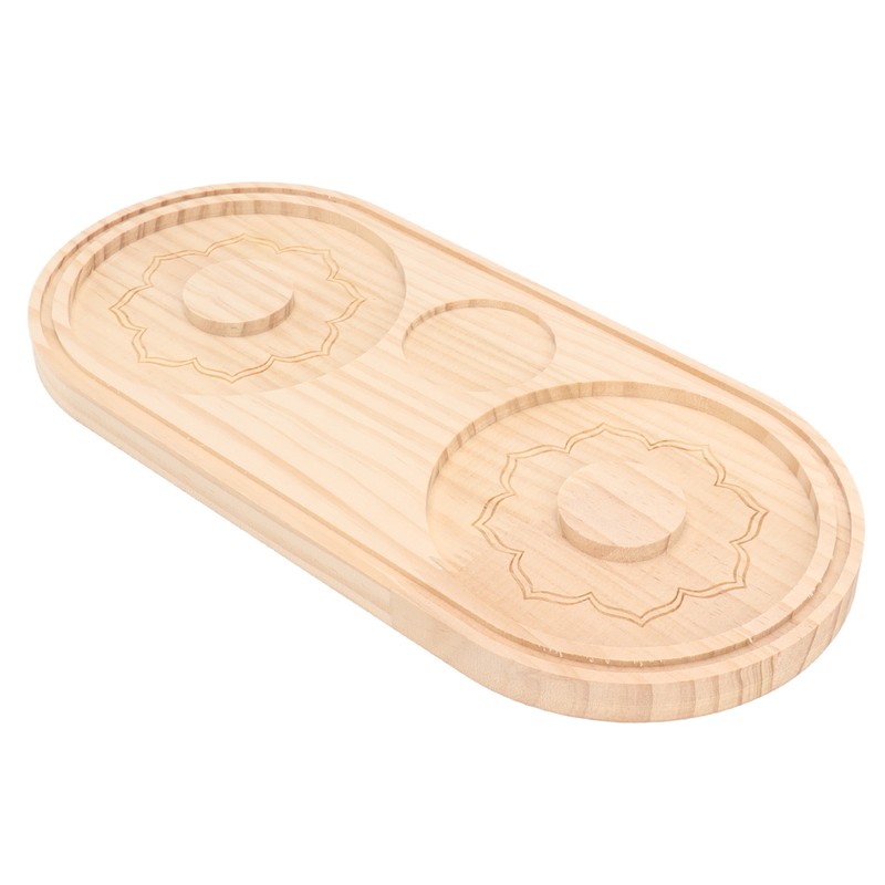 Salt Rimmer Pine Wood Sugar Rimmer Waterproof Holder Bar Tool