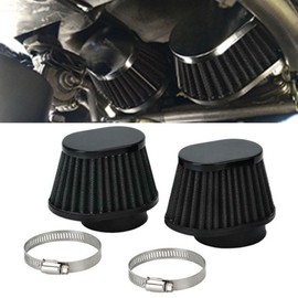 2Pcs 55mm High Performance Motorcycle Parts Pod Air Filter Cleaners