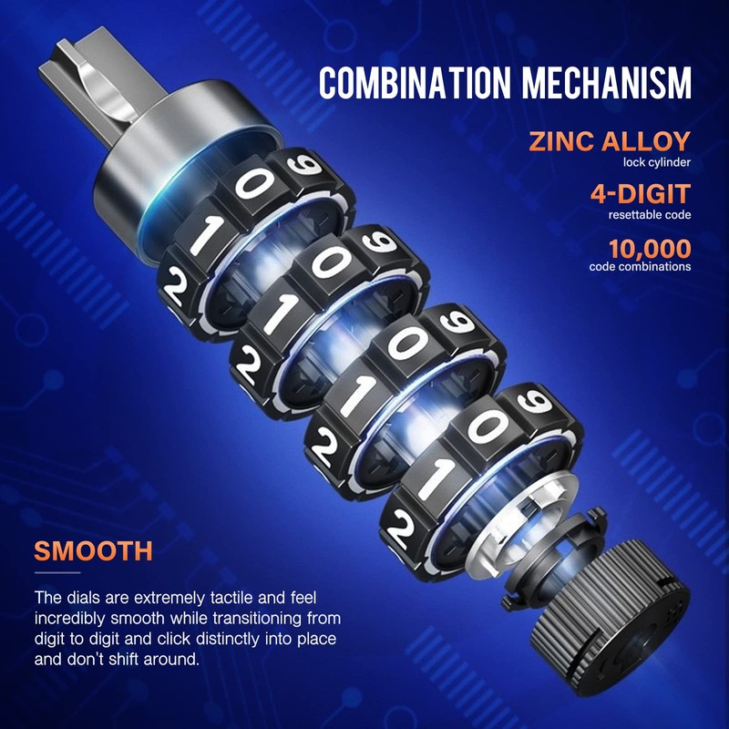 SEWAY Scooter Lock Cable for Xiaomi Mijia M365 ES Series,