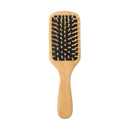Wooden cushion hairb scalp massage / 원목 쿠션 헤어브 두피마사지