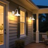GOALPLUS Outdoor Gooseneck Barn Light Fixture with Wall Mount, 10''