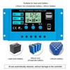 12V 24V Solar Panel Controller LCD Display Photovoltaic Charge Controller