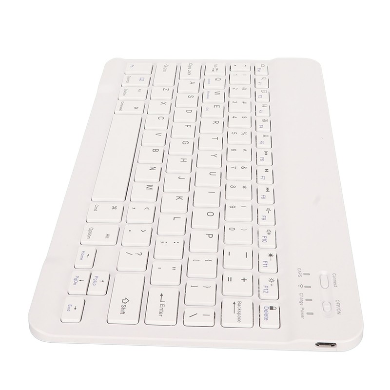Tablet Keyboard QWERTY Layout Auto Sleep Ultra Slim BT Connection