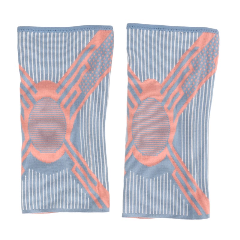 1 Pair Knee Brace Thickened Pads Breathable Mesh Silicone Spring