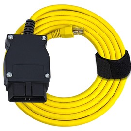 Bluechok Enet OBD2 Cable Ethernet Connector F Suires Coding Cable OBD2 to RJ45