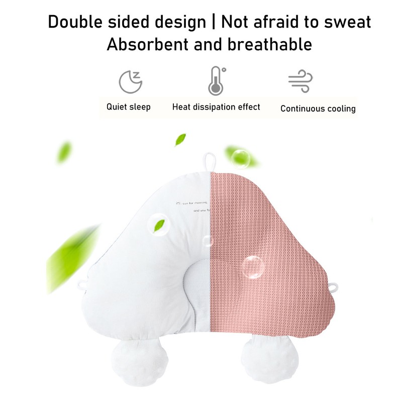 Baby Head Shaped Pillow Soft Nursing Support Adjustable Baby Positioning