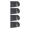 4pcs Garment Bags Waterproof Dustproof Thickened Suit Bag with Transparent