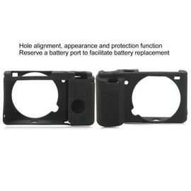 Ymiko Estuche De Silicona para Cámara Deportiva Zve10 - Funda Protectora Suave, Accesorio para Cámara