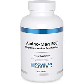 ToeahDouglas Laboratories Amino-Mag 200  Magnesium Supplement to Support Normal Heart Function, Bone Formation, and Muscles  100 Tablets              