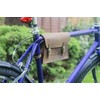 Frame Satchel Bag For Bicycle Genuine Leather ANTIQUE BROWN Bike
