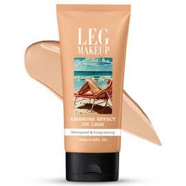 Leg Makeup All Over Complexion Perfector, Self Tanning Lotion, Body Coverage Perfector, Body Concealer Tattoo Cover Up Makeup – Buildable Coverage, Waterproof & Hydrating For Even, Sun-Kissed Skin