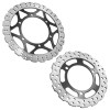 Caltric Front Rear Brake Disc Rotor for Kawasaki Ninja 250R