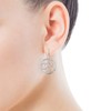 TOUS Silhouette Sterling Silver Earrings