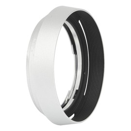 Haoge Carl Zeiss Distagon T 1.4/35 35mm F1.4 ZM Lens Hood Silver Metal Round Bayonet Cap LH-ZM36
