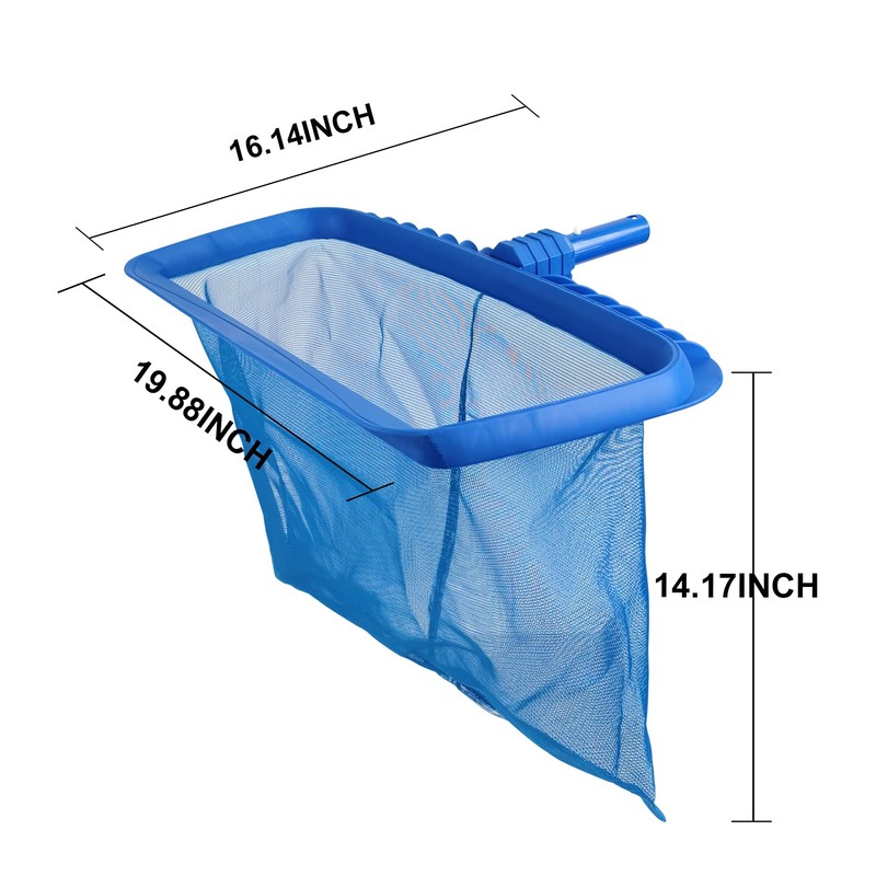 Pool Stomach Heavy-Duty Pool Skimmer Net with Deep Mesh Bag